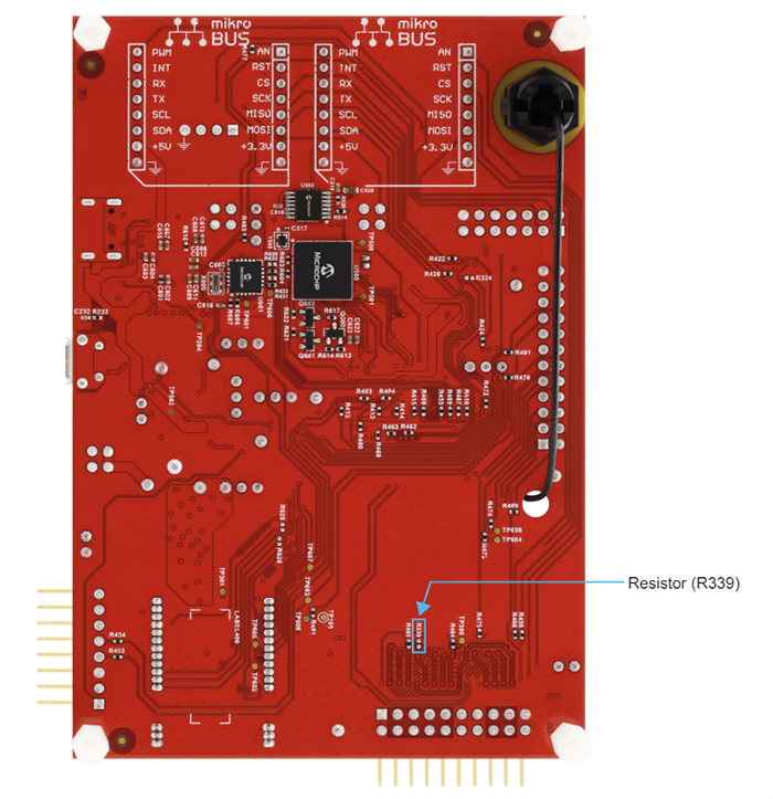 Microchip Technology WFI32E02 High Pin Count (HPC) Curiosity Board